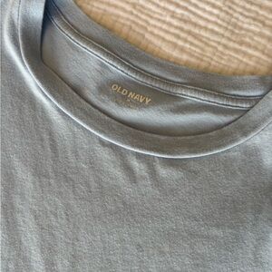 Old Navy Soft Blue Crew Neck Tee